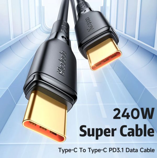 phone cable McDodo CA-331 1.2M C TO C 240W