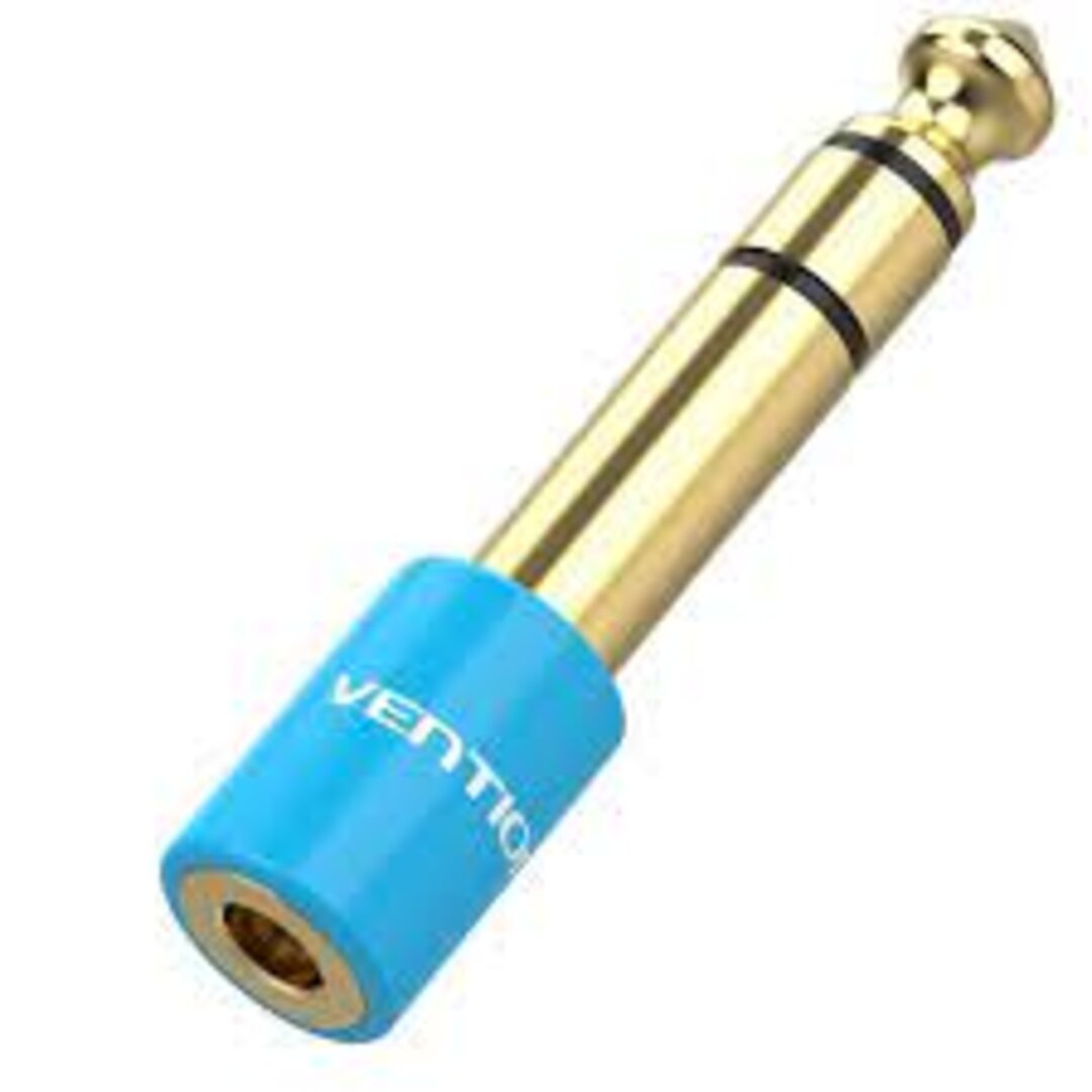 Vention VAB-S01-L 6.5mm Male to 3.5mm Female Audio Adapter Blue