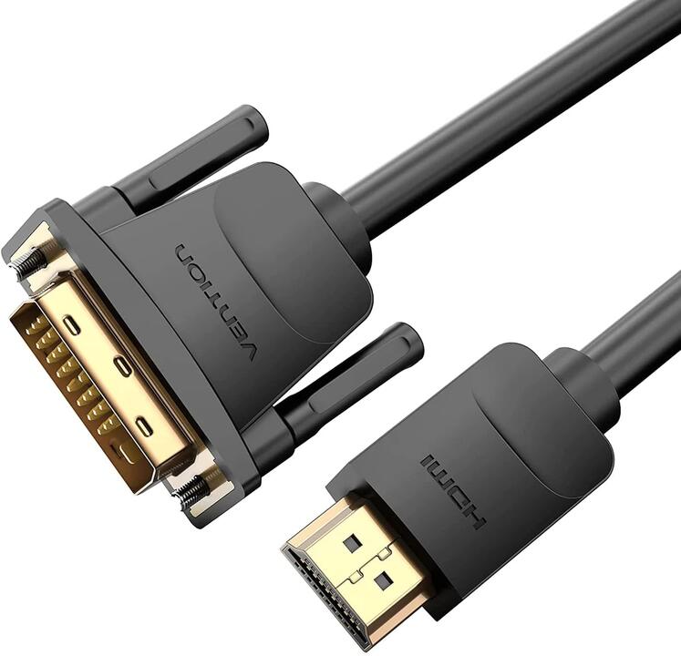 VENTION ABFBJ HDMI to DVI Cable 5M Black