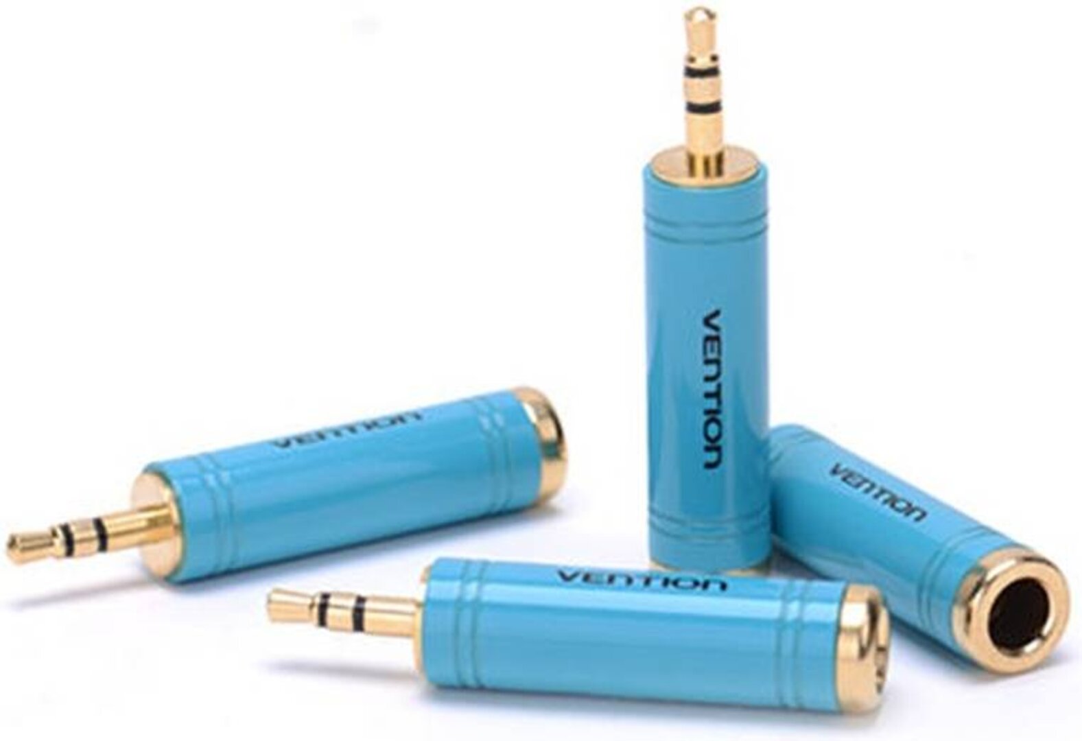 VENTION VAB-S04-L 6.5mm Female to 3.5mm Male Adapter Blue